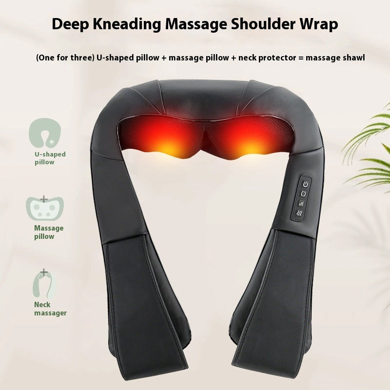 Neck and shoulder massager
