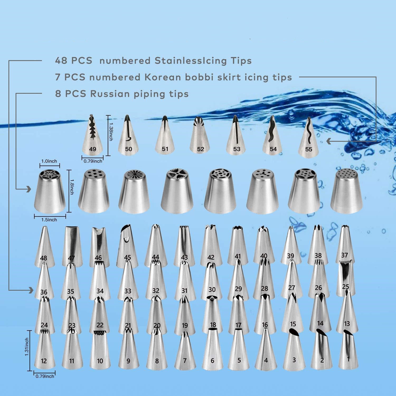 Flower bag baking tools